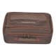 ALSANIDI, Tea Bag for Trips, Tea Bag, Coffee Brown, Size 33.5*11*24Cm