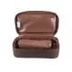 ALSANIDI, Cups and Mugs Bag for trips, Tea cups Bag, Coffee Brown, Size 33*17.5*9.5Cm