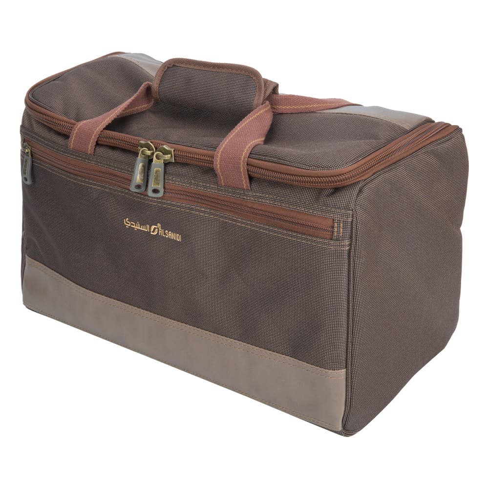 ALSANIDI, Al-Rahala Coffee and Tea Bag, Camping bag, Coffee Brown, Size 45*23*27Cm