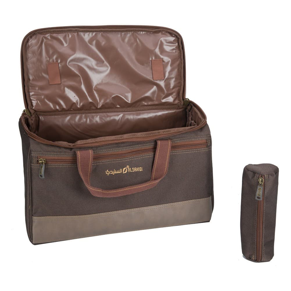 ALSANIDI, Al-Rahala Coffee and Tea Bag, Camping bag, Coffee Brown, Size 45*23*27Cm
