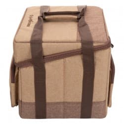 ALSANIDI, Foldable bag for trips, Camping bag, Woody, Size 35*30*30Cm