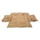 ALSANIDI, Car back trunk Mat for Prado + 2010, Back mat, Sulfur Yellow, Size 103*127*54.5Cm