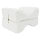 DPT, Medical pillow with memory foam filling, Foam seat cushion, White, Size 16*25 Cm