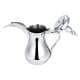ALSANIDI, Raslan Indian Stainless steel Arabic Coffee Dallah, Raslan Dallah, Silver, Size 32