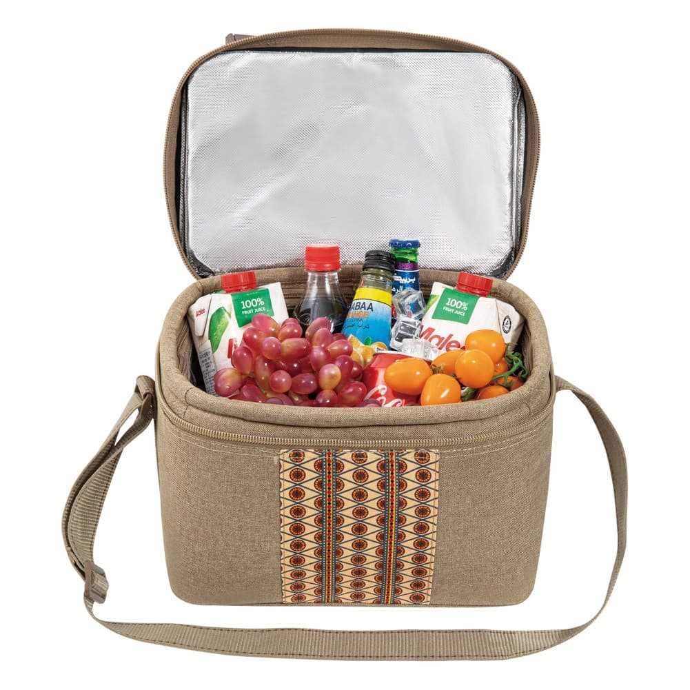 ALSANIDI, Heat and cold insulated keeping bag for food and drinks, Food bag for Trips, Woody, Size 32*22*22Cm