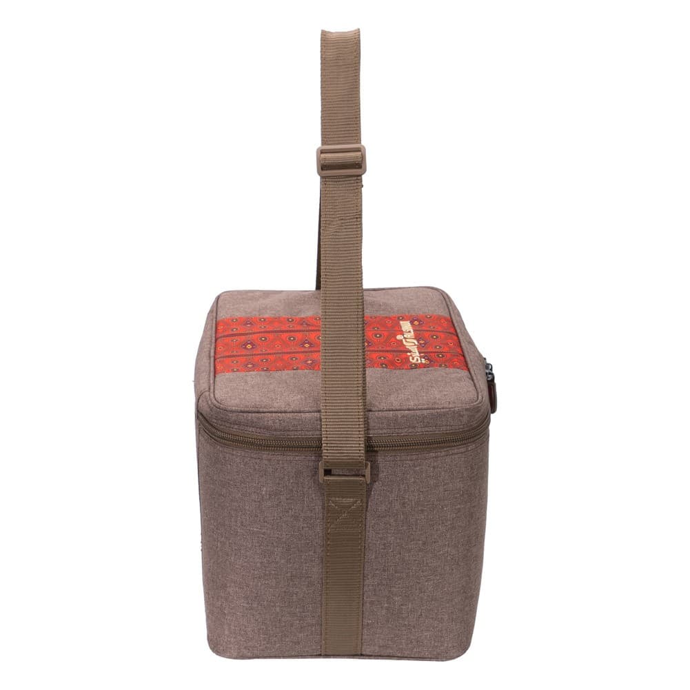 ALSANIDI, Heat and cold insulated keeping bag for food and drinks, Food bag for Trips, Oud, Size 36*26*26Cm