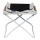 DPT, Fodable Trips Chair, Garden and Picnic Chair, Beige, Size63*59*84Cm