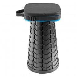 ALSANIDI, Foldable Nesting Chair, Camping Chair, Black*Blue, Size26*26*45Cm