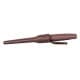 ALSANIDI, Hunter's Knife, Knife with a Fiber Sheath, Brown