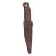 ALSANIDI, Hunter's Knife, Knife with a Fiber Sheath, Brown