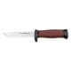 ALSANIDI, Hunter's Knife, Knife with a Fiber Sheath, Brown*Black