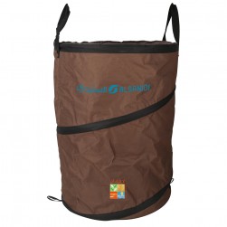 ALSANIDI, Foldable Waste Basket, Waste Paper Container, Brown, Size 49*67 Cm
