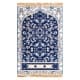 ALSANIDI, Memori Foam Prayer Rug, Comfortable Foam Prayer Rug, Blue, Size 80*120 Cm