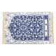 ALSANIDI, Memori Foam Prayer Rug, Comfortable Foam Prayer Rug, Blue, Size 80*120 Cm