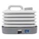 DPT, Foldable Water Gallon, Water Gallon, Gray, Size 34*20*25 Cm