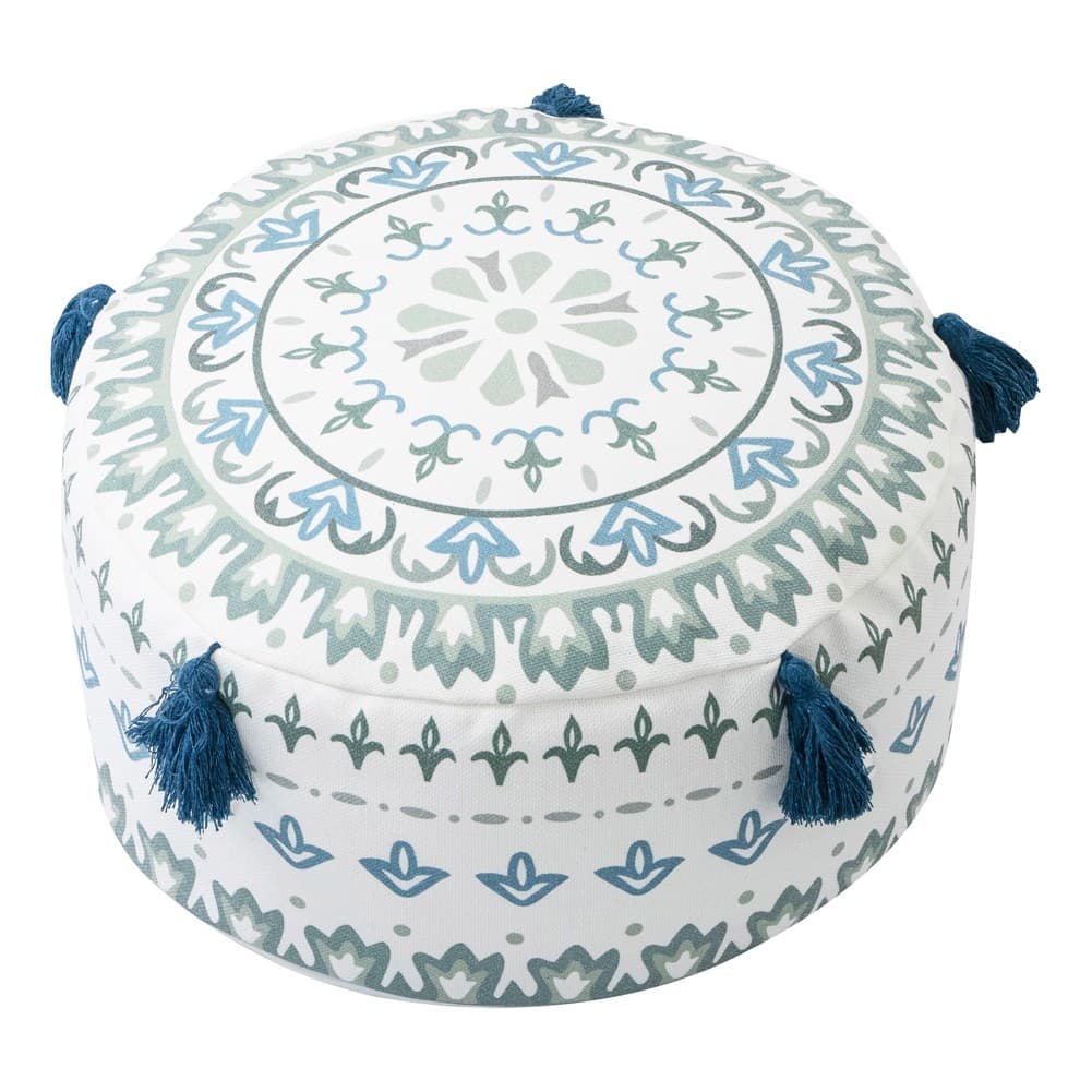 ALSANIDI, Comfortable multi-use Ground cushion, Blue, Size 45*45*25 Cm