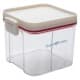 ALSANIDI, Closed storage box, Sealed Food Storage Container, Transparent , Size 12*10.3*9.4 Cm