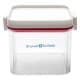 ALSANIDI, Closed storage box, Sealed Food Storage Container, Transparent , Size 12*10.3*9.4 Cm