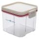 ALSANIDI, Closed storage box, Sealed Food Storage Container, Transparent , Size 12*10.3*9.4 Cm