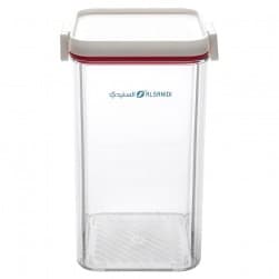 ALSANIDI, Closed storage box, Sealed Food Storage Container, Transparent , Size 12*10.3*18.2 Cm