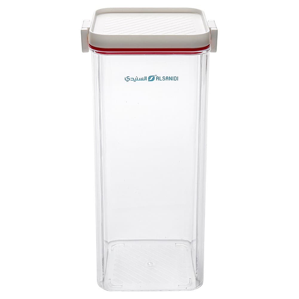 ALSANIDI, Closed storage box, Sealed Food Storage Container, Transparent , Size 12*10.3*24.8 Cm