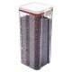 ALSANIDI, Closed storage box, Sealed Food Storage Container, Transparent , Size 12*10.3*24.8 Cm