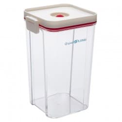 ALSANIDI, Closed storage box, Sealed Food Storage Container, Transparent , Size 12*10.3*18.2 Cm