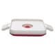 ALSANIDI, Closed storage box, Sealed Food Storage Container, Transparent , Size 12*10.3*24.8 Cm