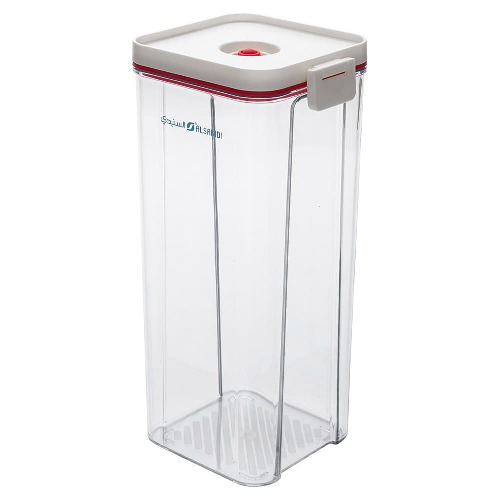 ALSANIDI, Closed storage box, Sealed Food Storage Container, Transparent , Size 12*10.3*24.8 Cm