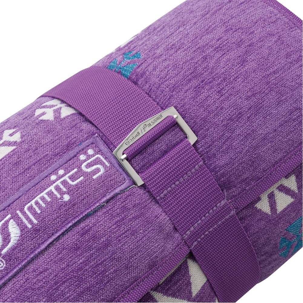 ALSANIDI, Ground seating mat for camping , Portable Camping and Hiking Floor Mat, Lilac, Size 220*100 Cm