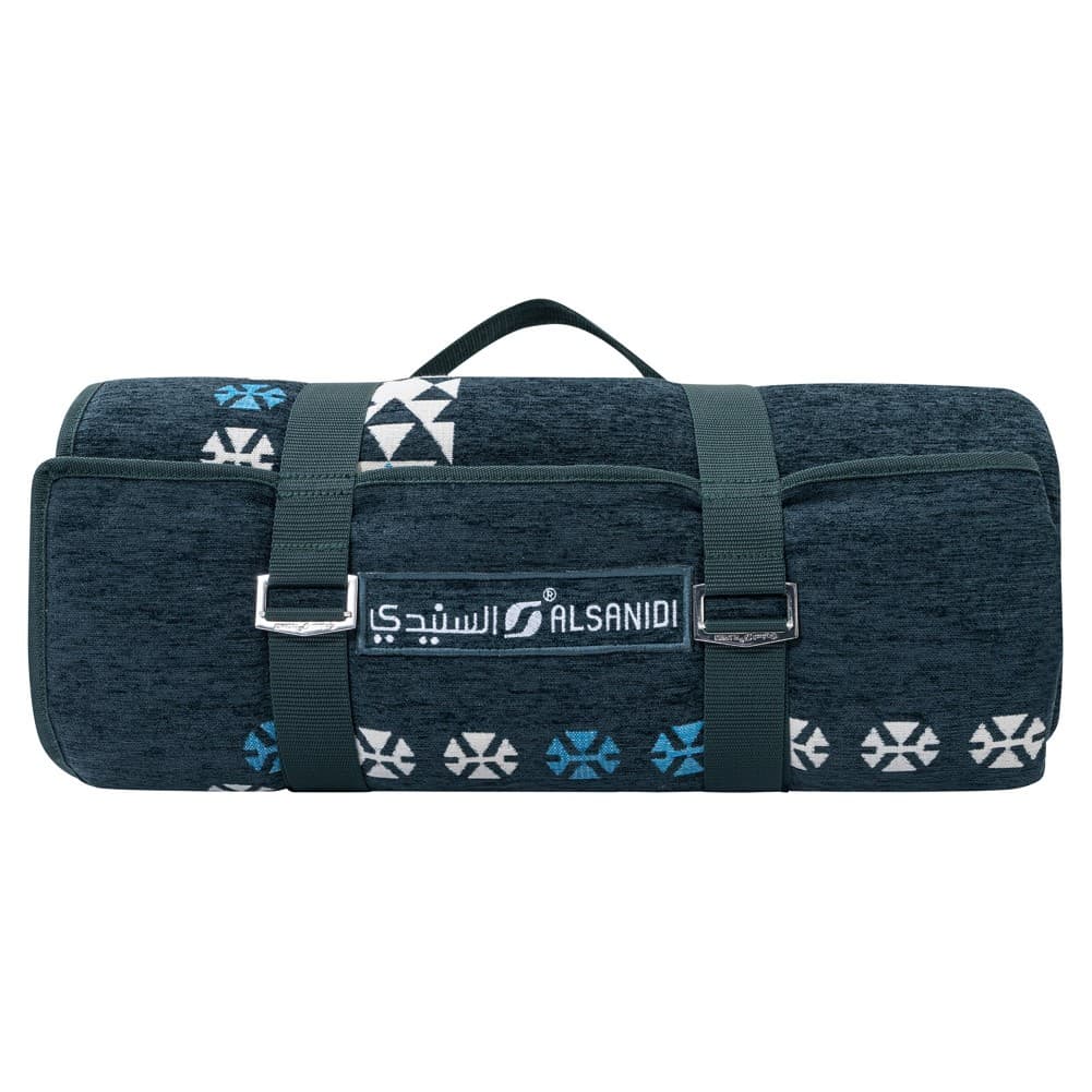 ALSANIDI, Ground seating mat for camping , Portable Camping and Hiking Floor Mat, Cadet Blue, Size 230*150 Cm