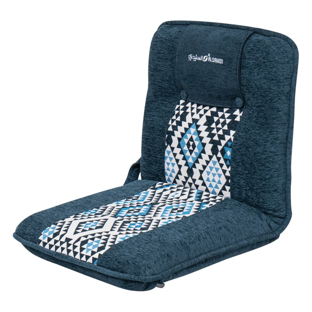 ALSANIDI, Camping Ground Chair, Camping Chair, Cadet Blue, Size 49.5*47*52 Cm