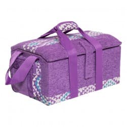 ALSANIDI, AL-Raha Wooden Merca , Lilac, Size 52*31.5*26Cm
