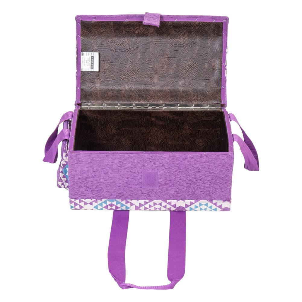 ALSANIDI, AL-Raha Wooden Merca , Lilac, Size 52*31.5*26Cm