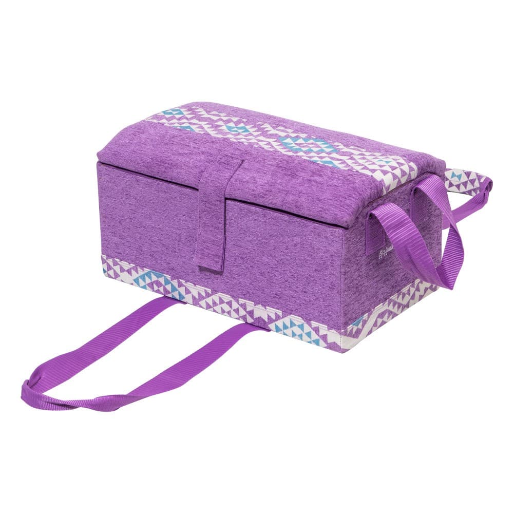 ALSANIDI, AL-Raha Wooden Merca , Lilac, Size 52*31.5*26Cm
