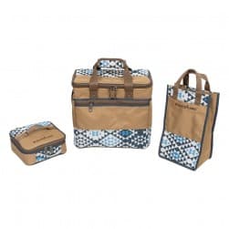 ALSANIDI, Heritage bag for trips, Camping bag, Kaki, Size 38*21*33 Cm
