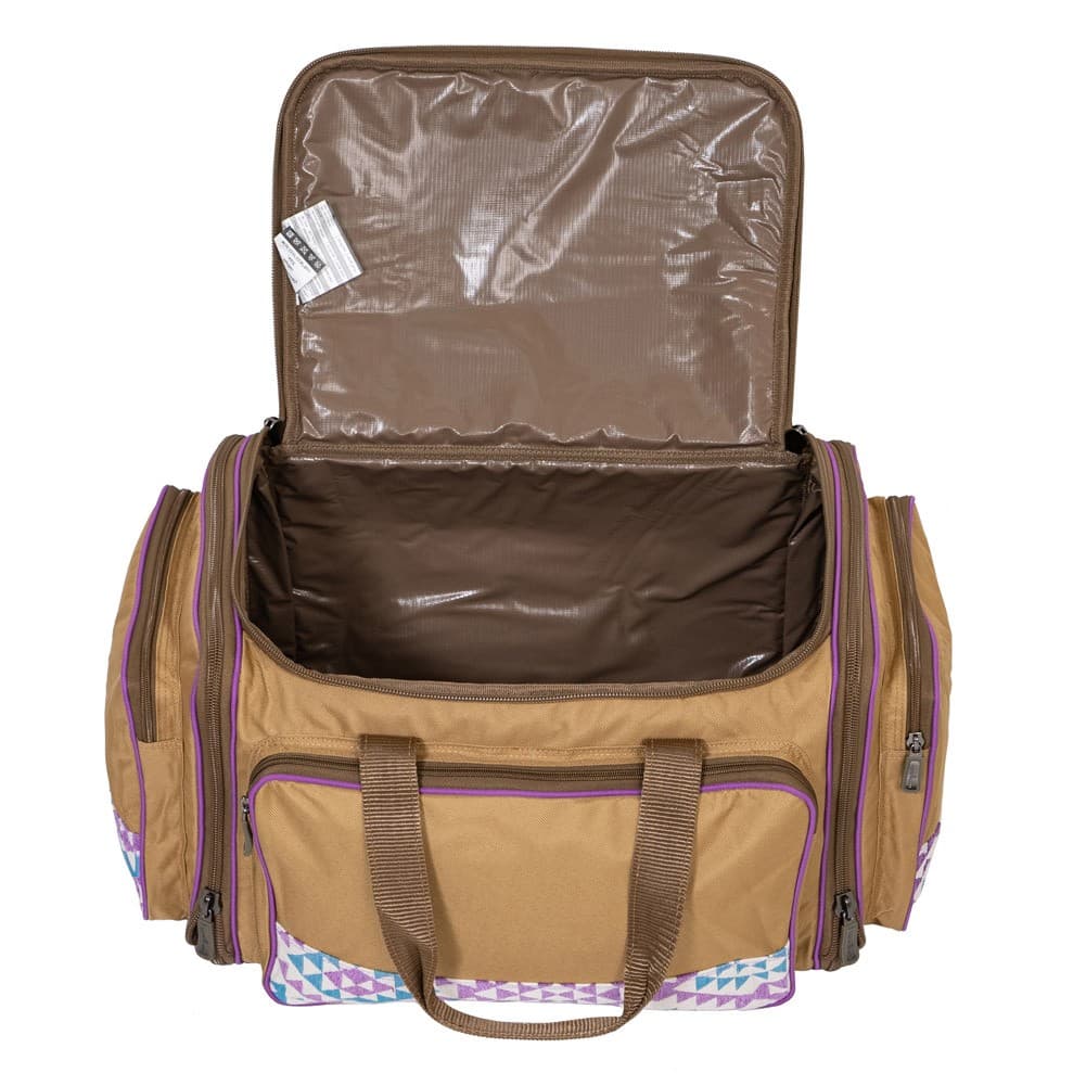 ALSANIDI, Al-Mostawa bag for trips, Camping bag, Kaki, Size 43*30*27 Cm