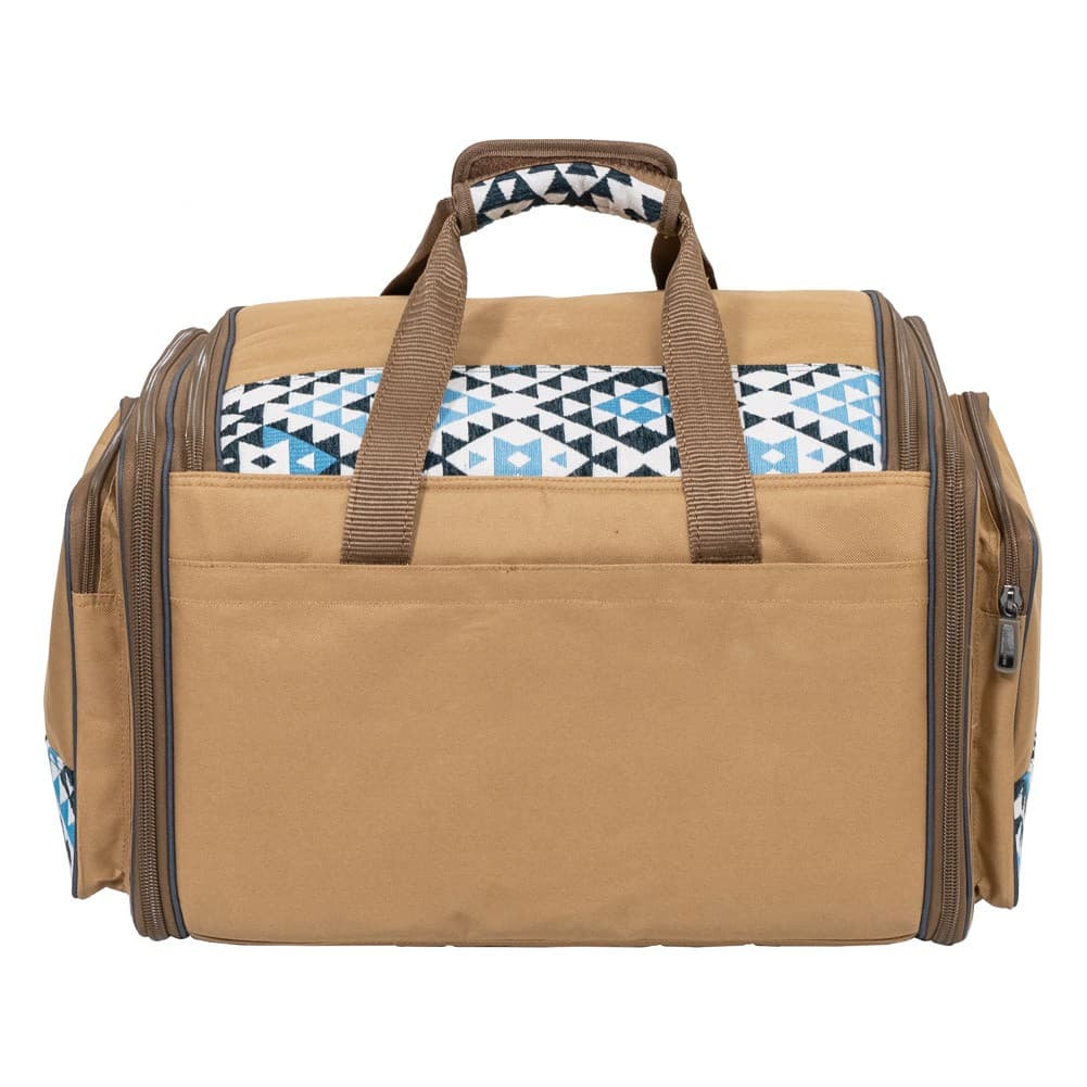 ALSANIDI, Al-Mostawa bag for trips, Camping bag, Kaki, Size 49*32*32 Cm