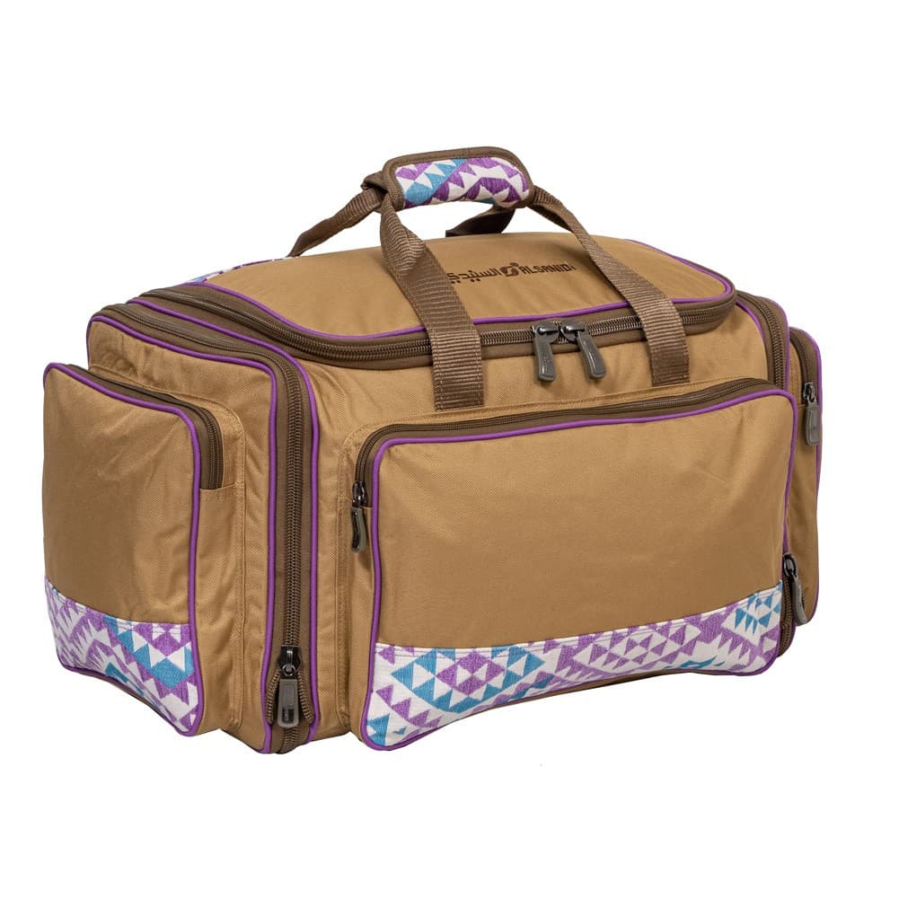 ALSANIDI, Al-Mostawa bag for trips, Camping bag, Kaki, Size 49*32*32 Cm