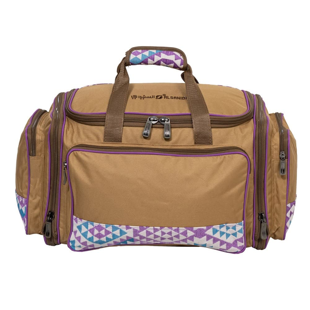 ALSANIDI, Al-Mostawa bag for trips, Camping bag, Kaki, Size 49*32*32 Cm