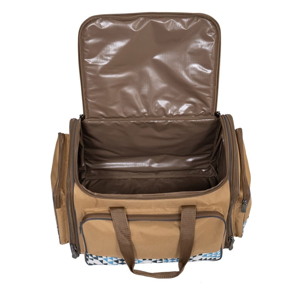 ALSANIDI, Al-Mostawa bag for trips, Camping bag, Kaki, Size 56*37*33.5 Cm