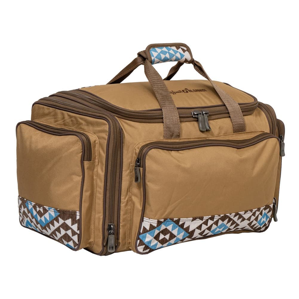 ALSANIDI, Al-Mostawa bag for trips, Camping bag, Kaki, Size 56*37*33.5 Cm