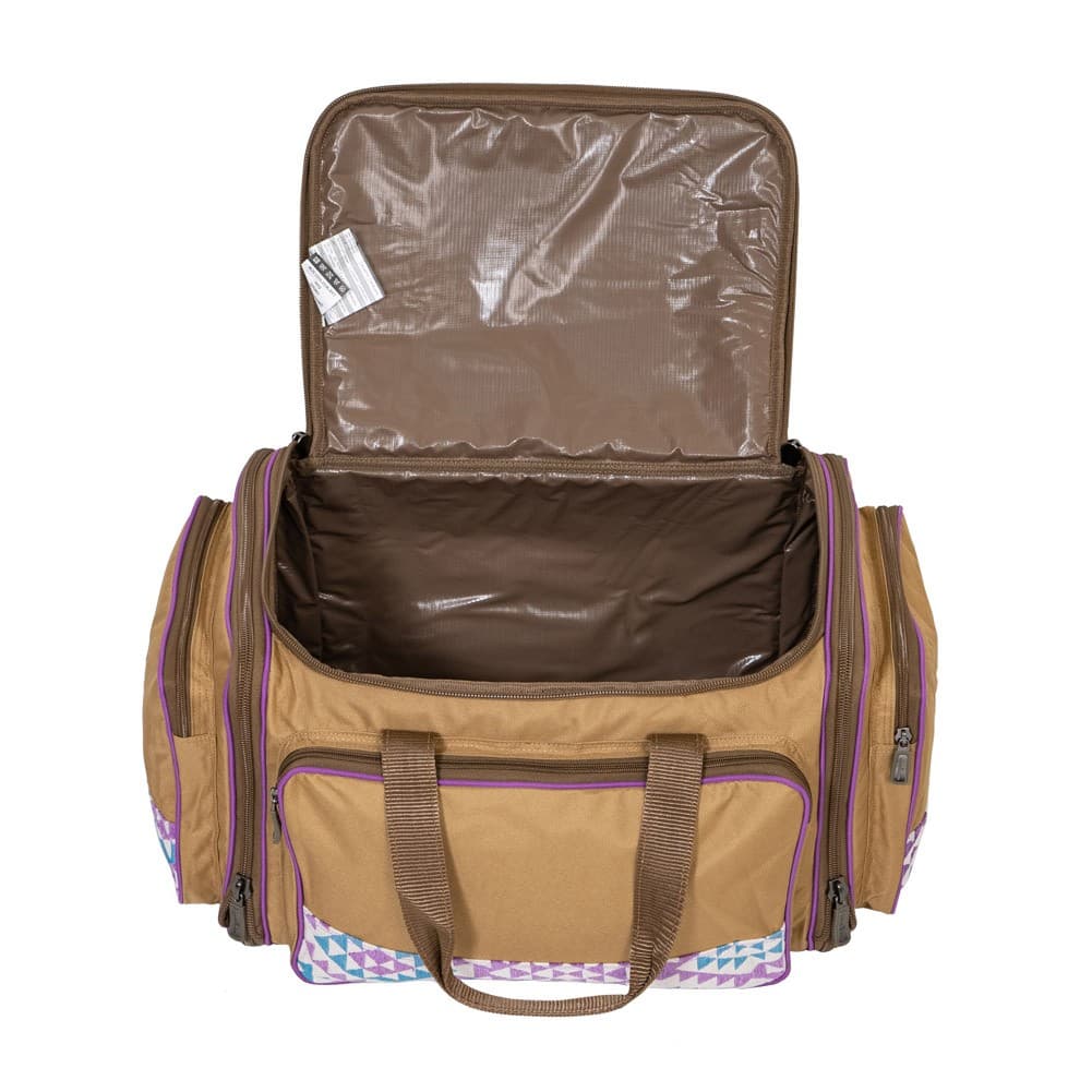 ALSANIDI, Al-Mostawa bag for trips, Camping bag, Kaki, Size 56*37*33.5 Cm