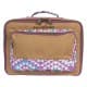 ALSANIDI, Tea Bag for Trips, Tea Bag, Kaki, Size 36.5*16.5*26.5 Cm