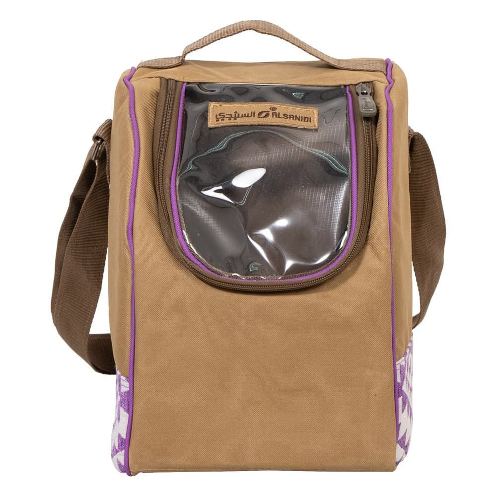 ALSANIDI, Emirates Thermos bag for Picnics and trips, Camping thermos bag, Kaki, Size 33.5*32*23Cm