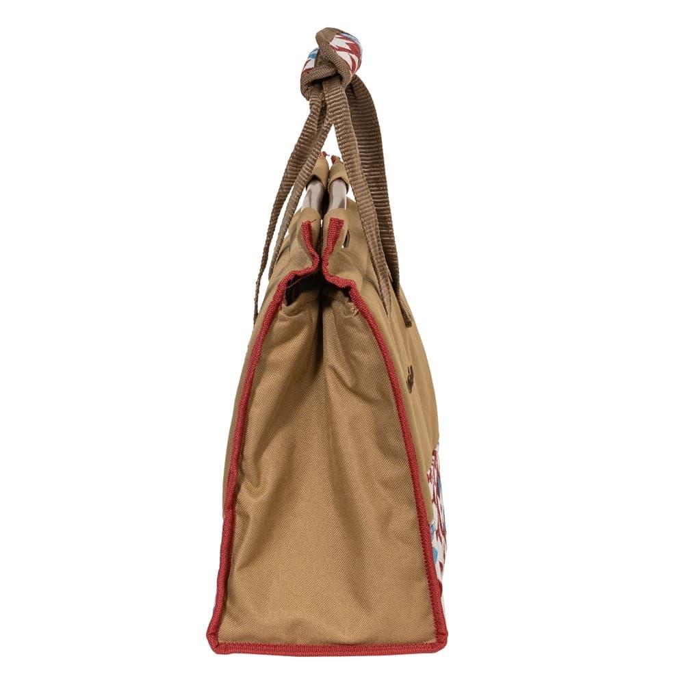 ALSANIDI, Insulated thermos bag for Picnics and trips, Camping thermos bag, Kaki, Size 45*38*21 Cm