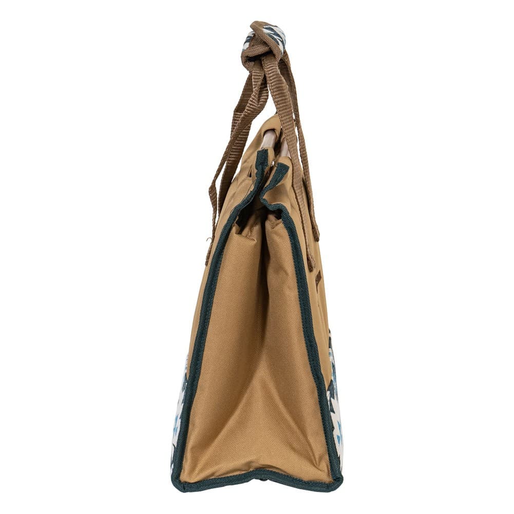ALSANIDI, Insulated thermos bag for Picnics and trips, Camping thermos bag, Kaki, Size 29.5*30*16.5 Cm
