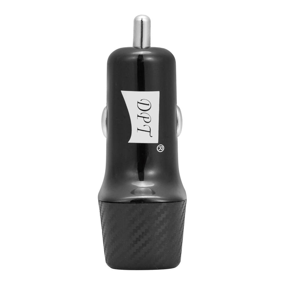 DPT, Car charger, Fast charger, Black, capacity 38 Watt