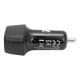 DPT, Car charger, Fast charger, Black, capacity 38 Watt