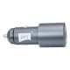 DPT, Car charger, Fast charger, Gray, capacity 40 Watt